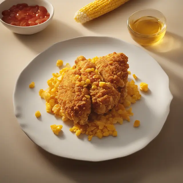 Foto de Chicken with Corn Flake Crust