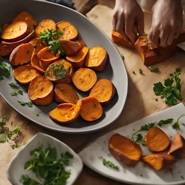 Foto de Roasted Sweet Potatoes