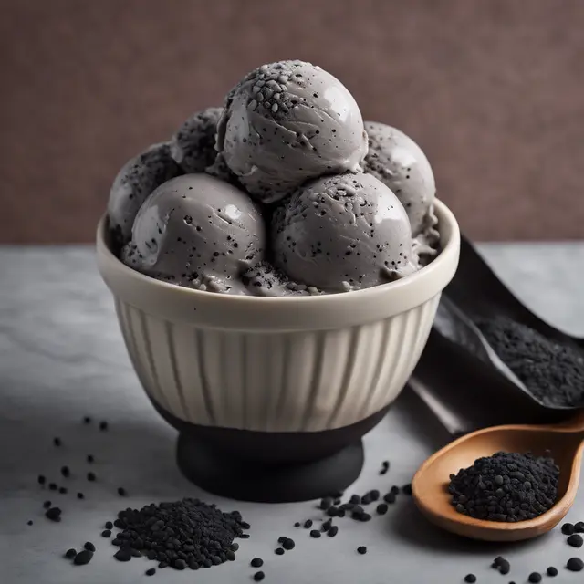 Foto de Black Sesame Ice Cream