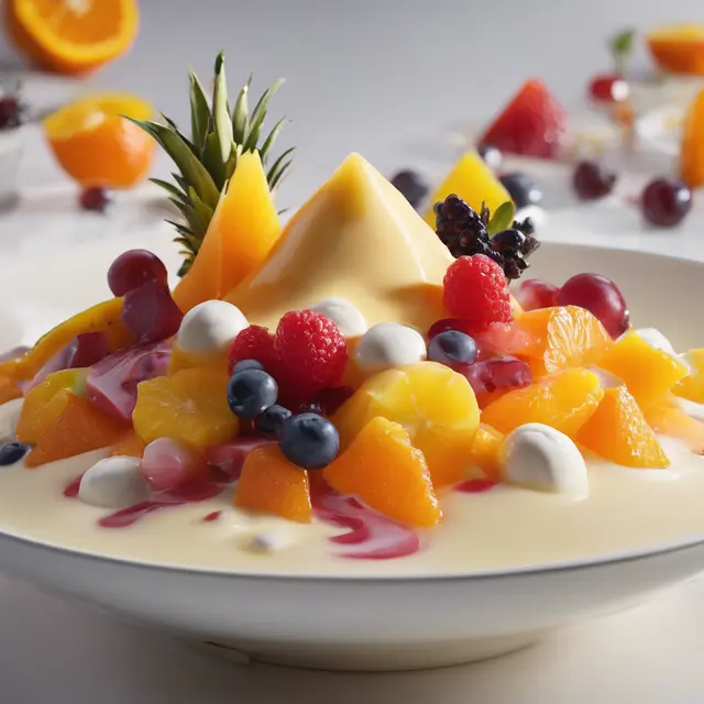 Foto de Fruit Salad with Porto Cream