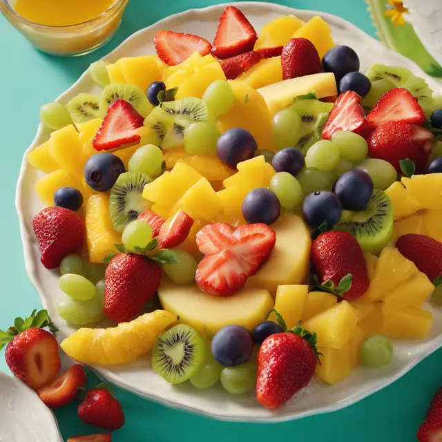 Foto de Fruit Salad with Orange and Honey Glaze