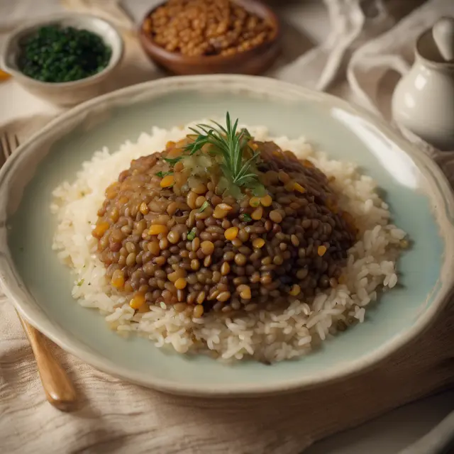 Foto de Lentil and Rice Dish