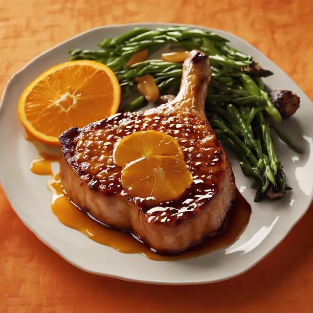 Foto de Orange Glazed Pork Chops