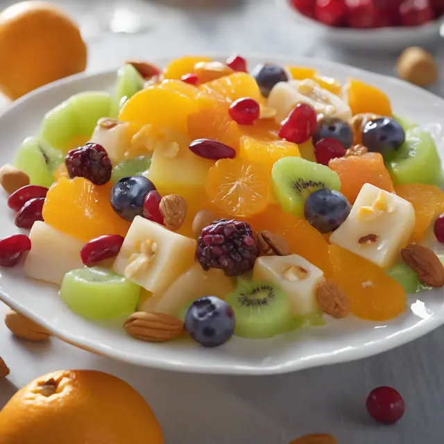 Foto de Fruit and Nut Gelatin Salad