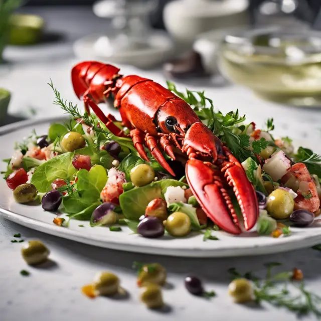 Foto de Lobster and Sweet Herbs Salad