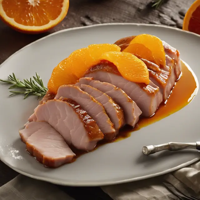 Foto de Pork Loin with Orange Gelatin