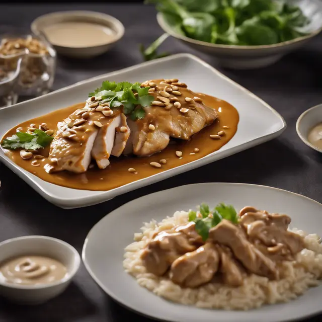 Foto de Chicken with Peanut Sauce