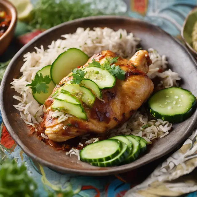 Foto de Peruvian Chicken with Cucumber