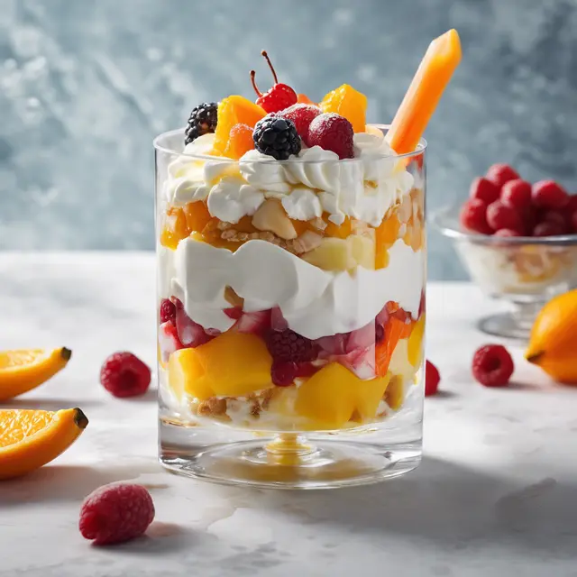 Foto de Fruit Parfait with Whipped Cream