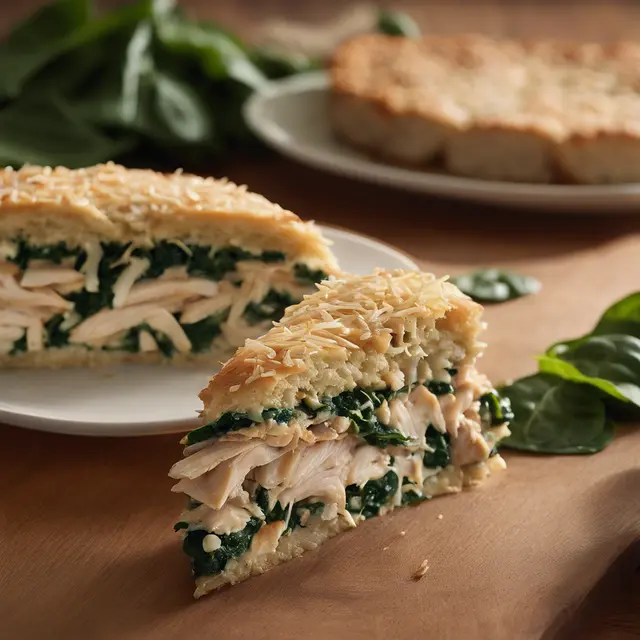 Foto de Chicken and Spinach Torta