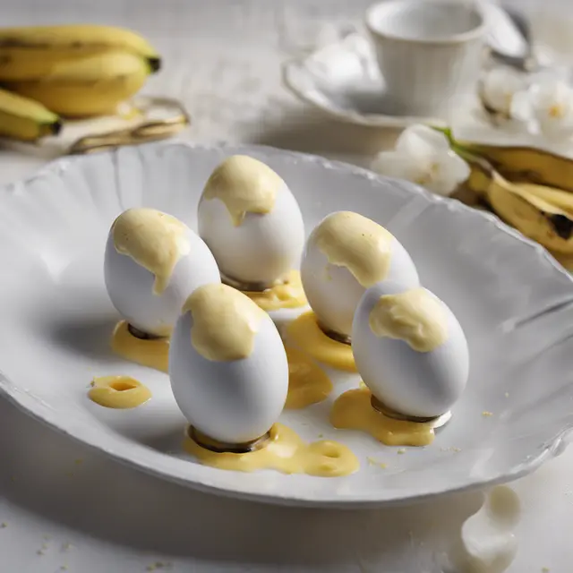 Foto de Silver Eggs with Banana Cream