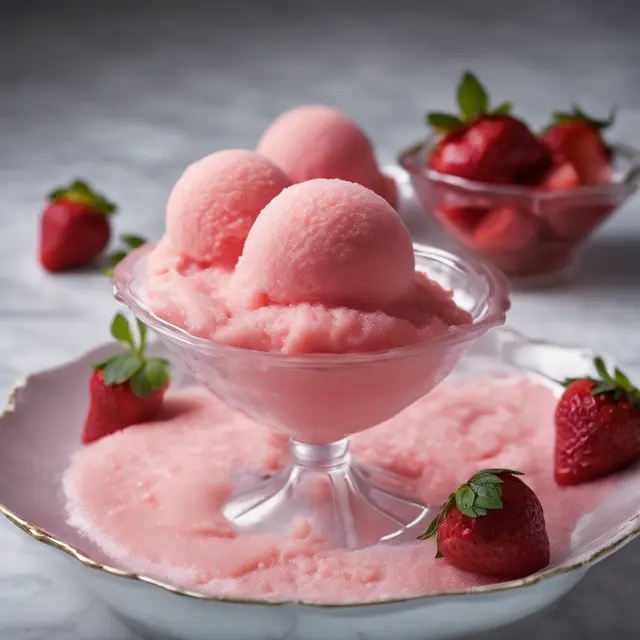 Foto de Strawberry Sorbet