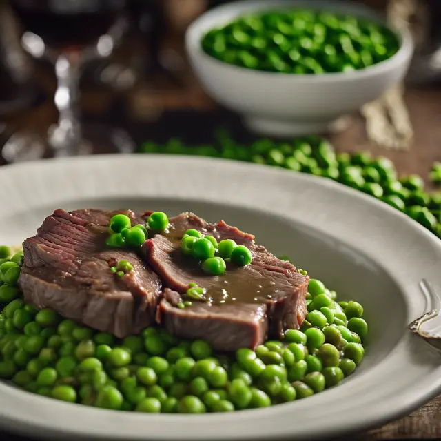 Foto de Moist Beef with Peas