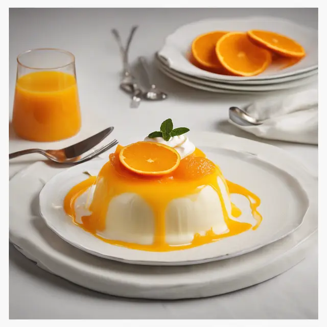 Foto de Orange Cream Pudding