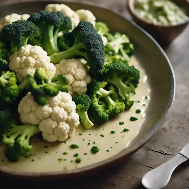 Foto de Cauliflower and Broccoli with Sauce