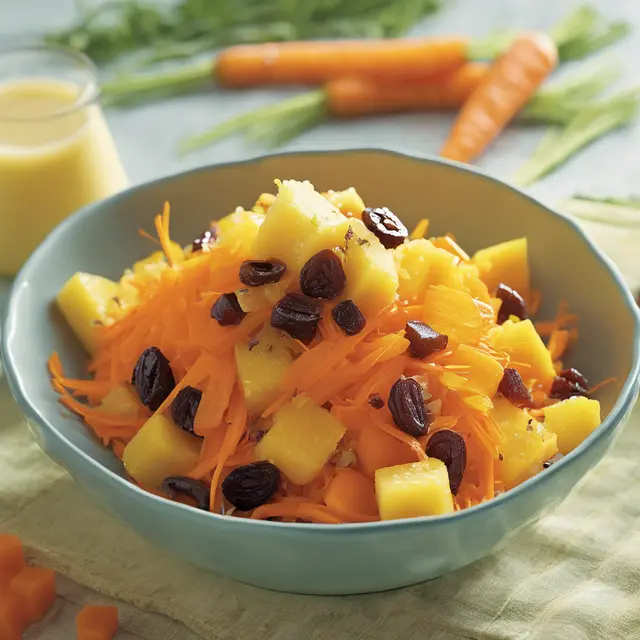 Foto de Carrot, Pineapple, and Raisin Salad