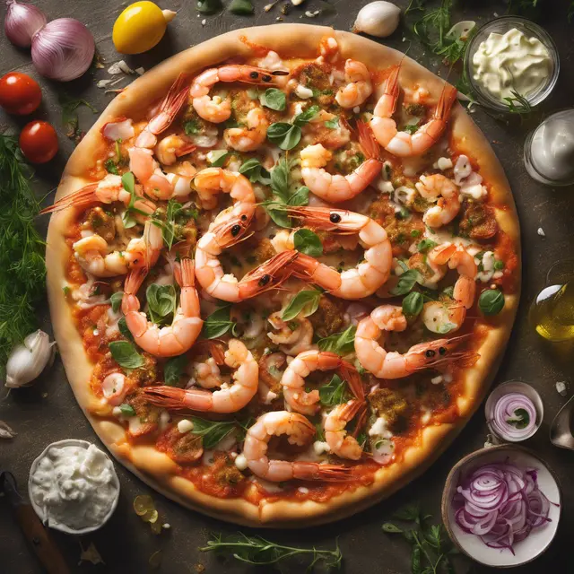 Foto de Shrimp Pizza