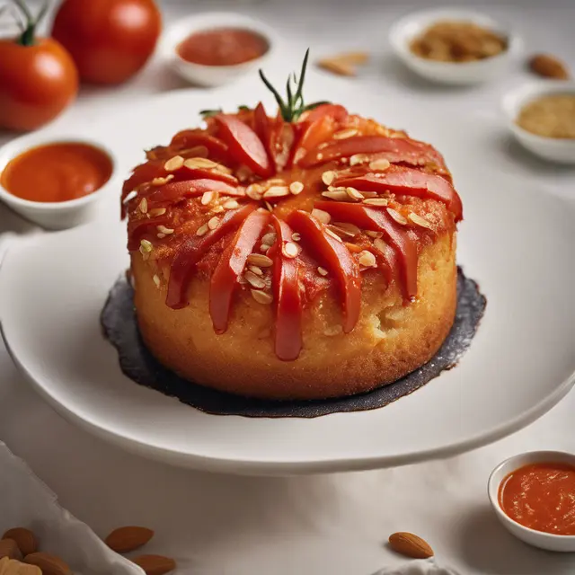 Foto de Almond Cake with Tomato