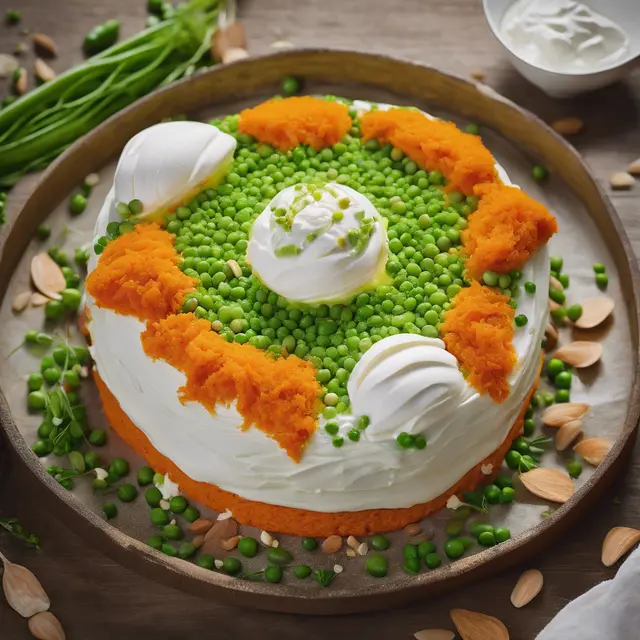 Foto de Carrot and Pea Cake