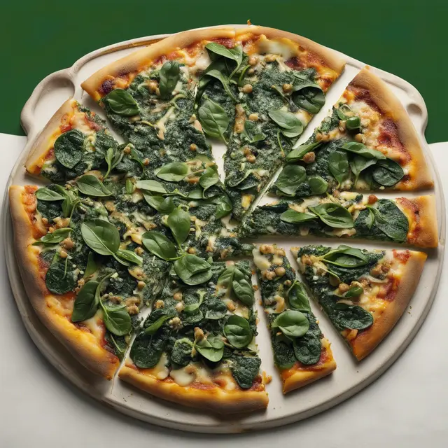 Foto de Spinach Pizza