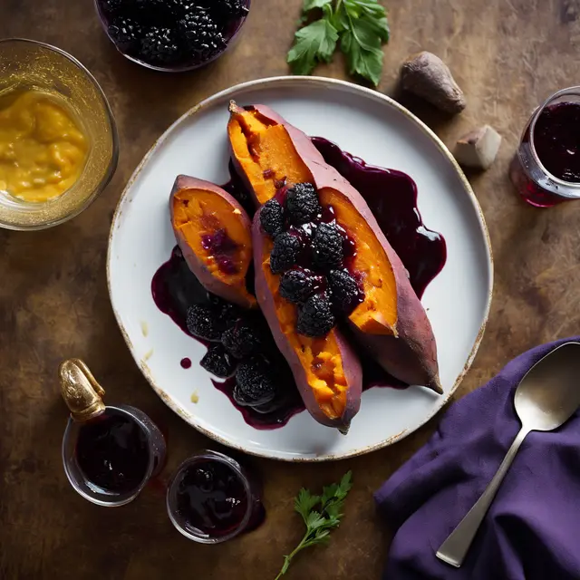 Foto de Roasted Sweet Potatoes in Wine