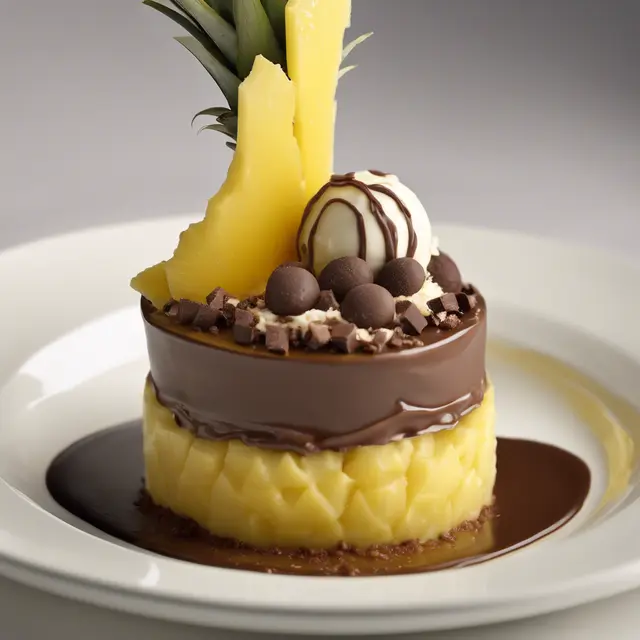 Foto de Pineapple Cream with Chocolate