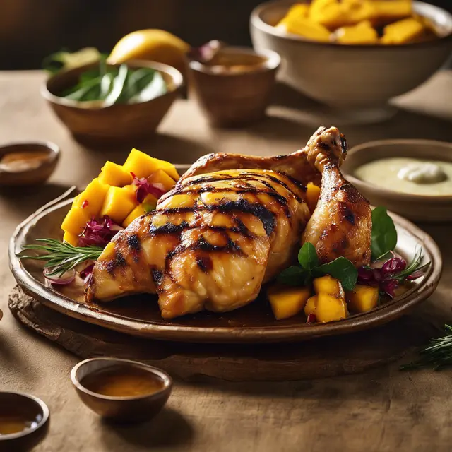 Foto de Grilled Chicken with Mango Filling