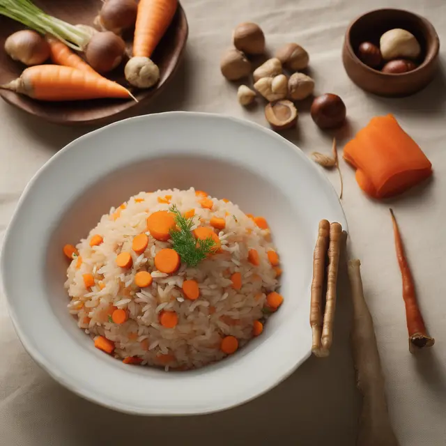 Foto de Carrot and Chestnut Rice