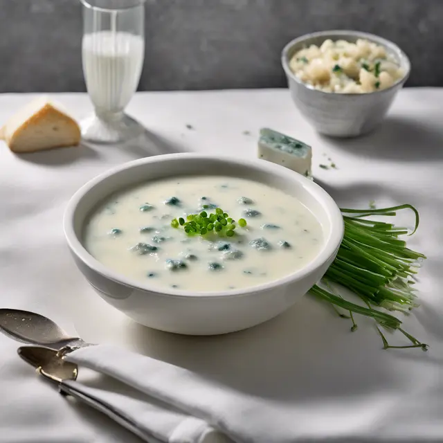 Foto de Salt and Gorgonzola Soup