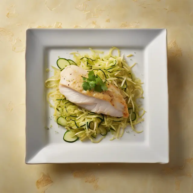 Foto de Chicken Breast with Shredded Zucchini Packets