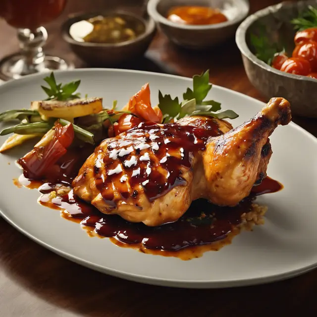 Foto de Grilled Chicken with Condimented Sauce