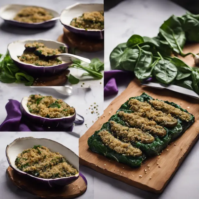 Foto de Eggplant with Spinach