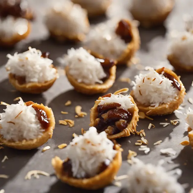 Foto de Crescent-Shaped Coconut and Date Bites