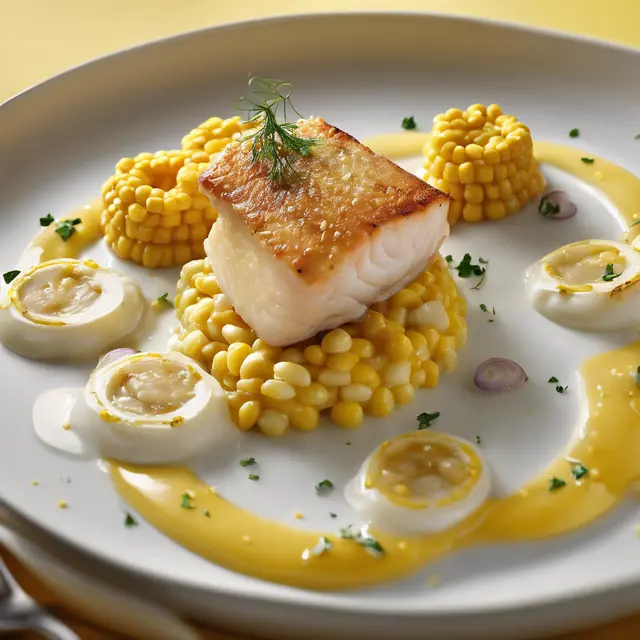 Foto de Cod with Creamed Corn