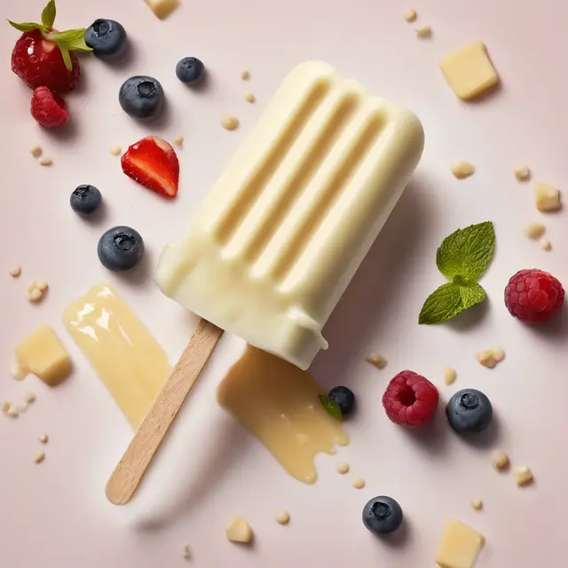 Foto de Yogurt Popsicle with Vanilla