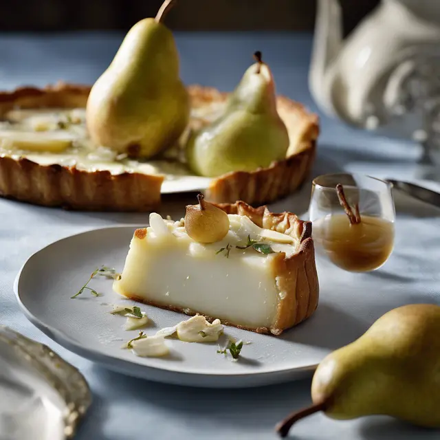 Foto de Pear and Gorgonzola Tort