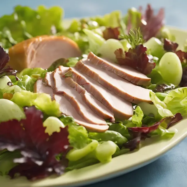 Foto de Smoked Turkey Breast Salad with Salt and Passum