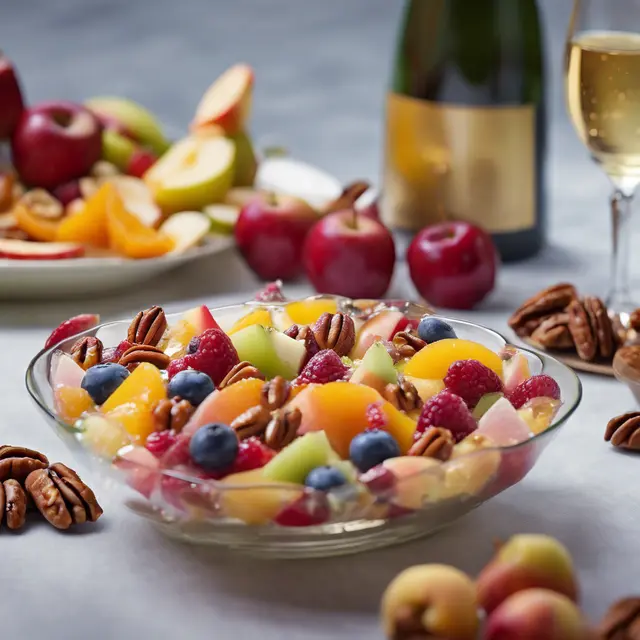 Foto de Mid-Afternoon with Fruit Salad and Pecan