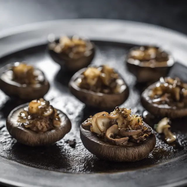 Foto de Truffled Mushrooms (Cogumelos preparados à maneira das trufas)