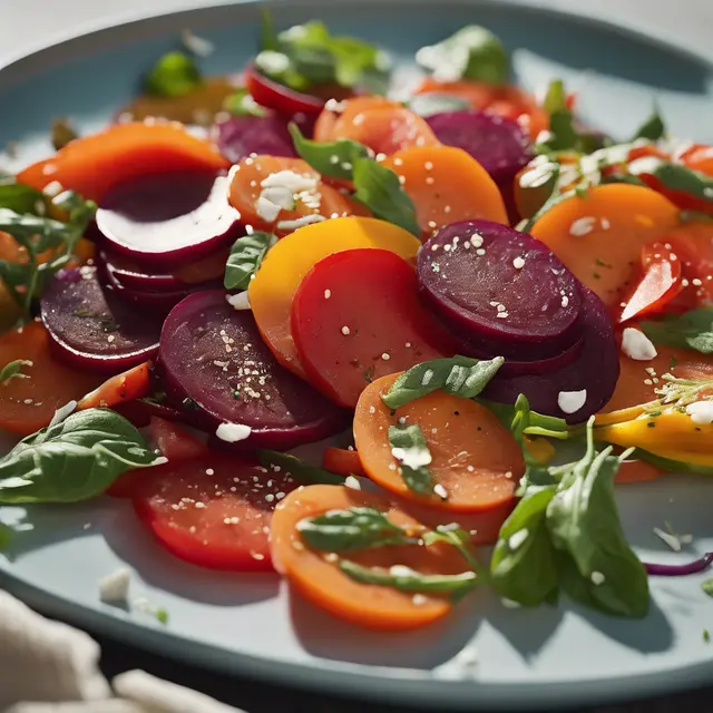 Foto de Tomato and Vegetable Salad with Sesame Sauce