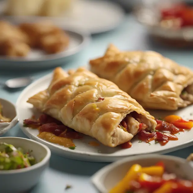 Foto de Chicken Filling Pastry with Chicken Breast