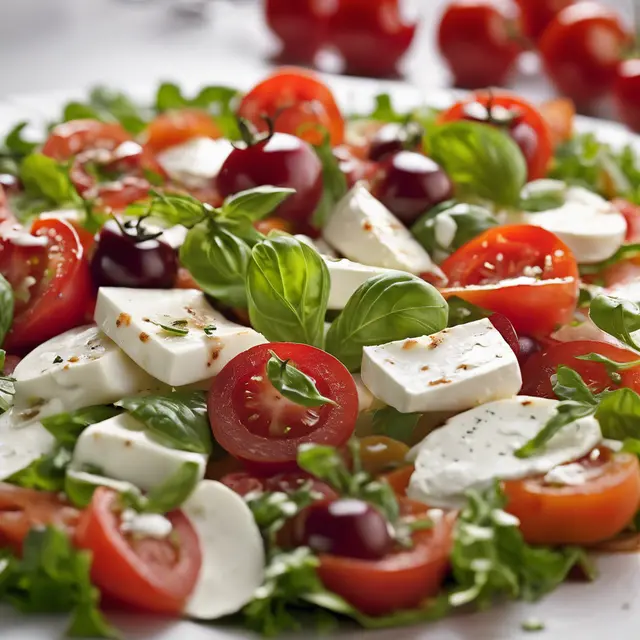 Foto de Tomato-Cherry and Mozzarella Salad