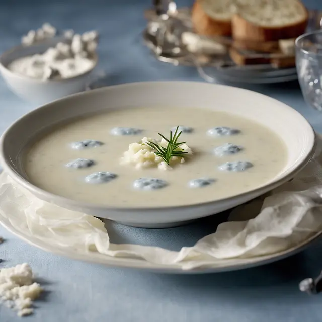 Foto de Salt and Gorgonzola Soup