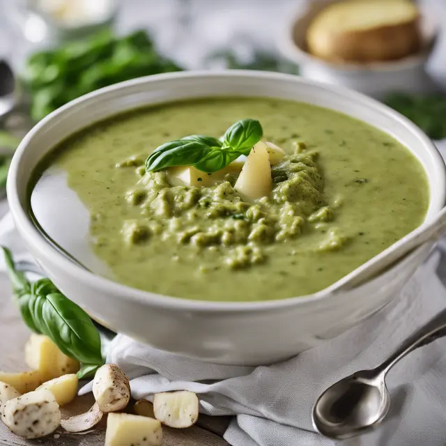 Foto de Pesto Potato Soup