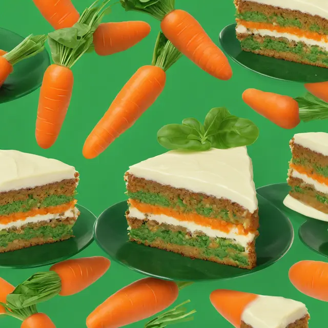 Foto de Carrot Cake with Spinach Filling