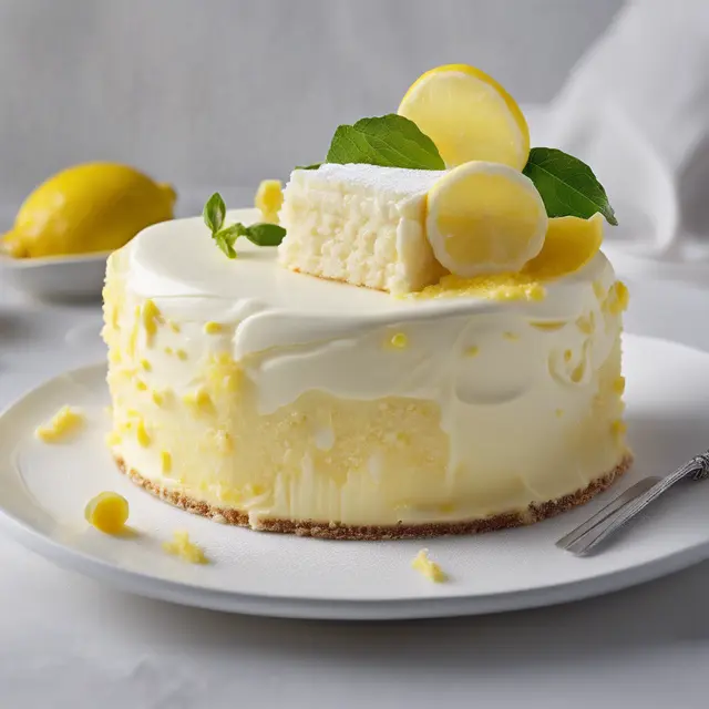 Foto de Mascarpone and Lemon Mousse Cake