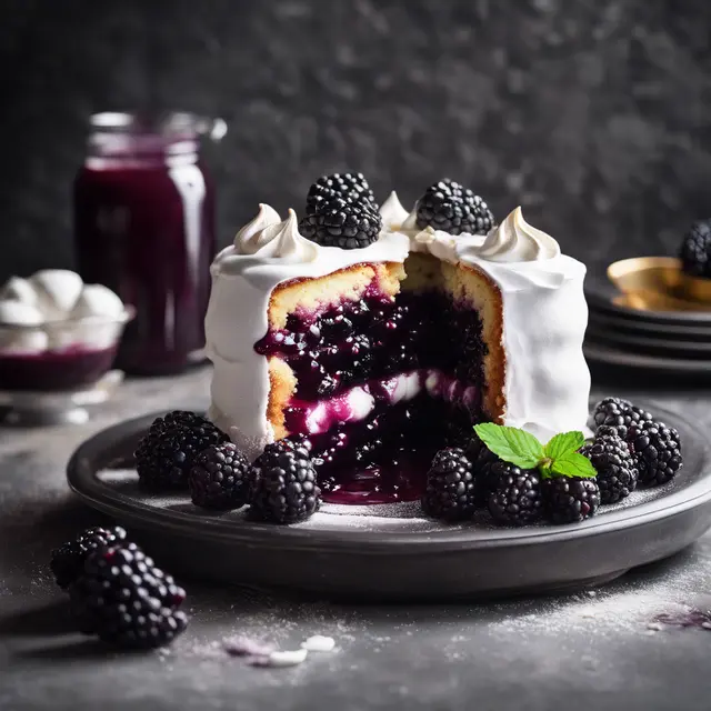 Foto de Blackberry Jam Cake with Meringue