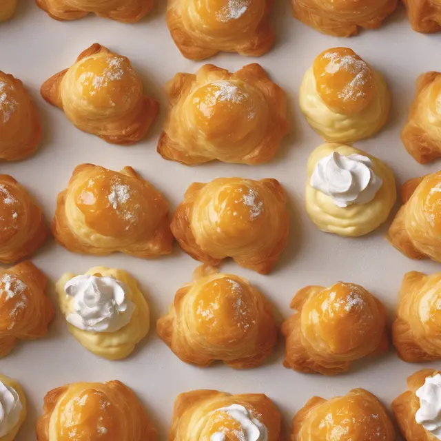 Foto de Orange Cream Puff Pastry