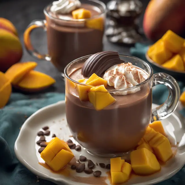 Foto de Hot Chocolate Filled Mangoes