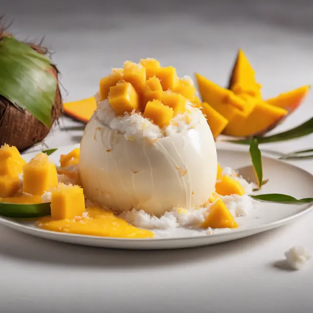 Foto de Coconut and Mango Bomba